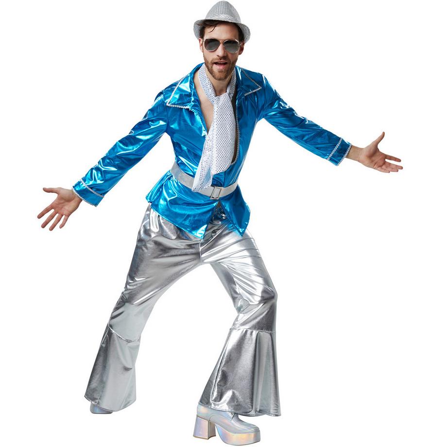Herrenkostüm Disco Master