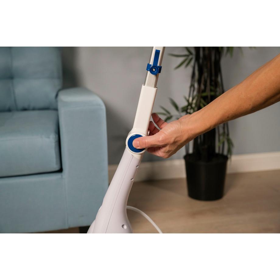 STARLYF STEAM MOP BLUE WITH ARTICULATED ARM-Nettoyeur à vapeur articulé  