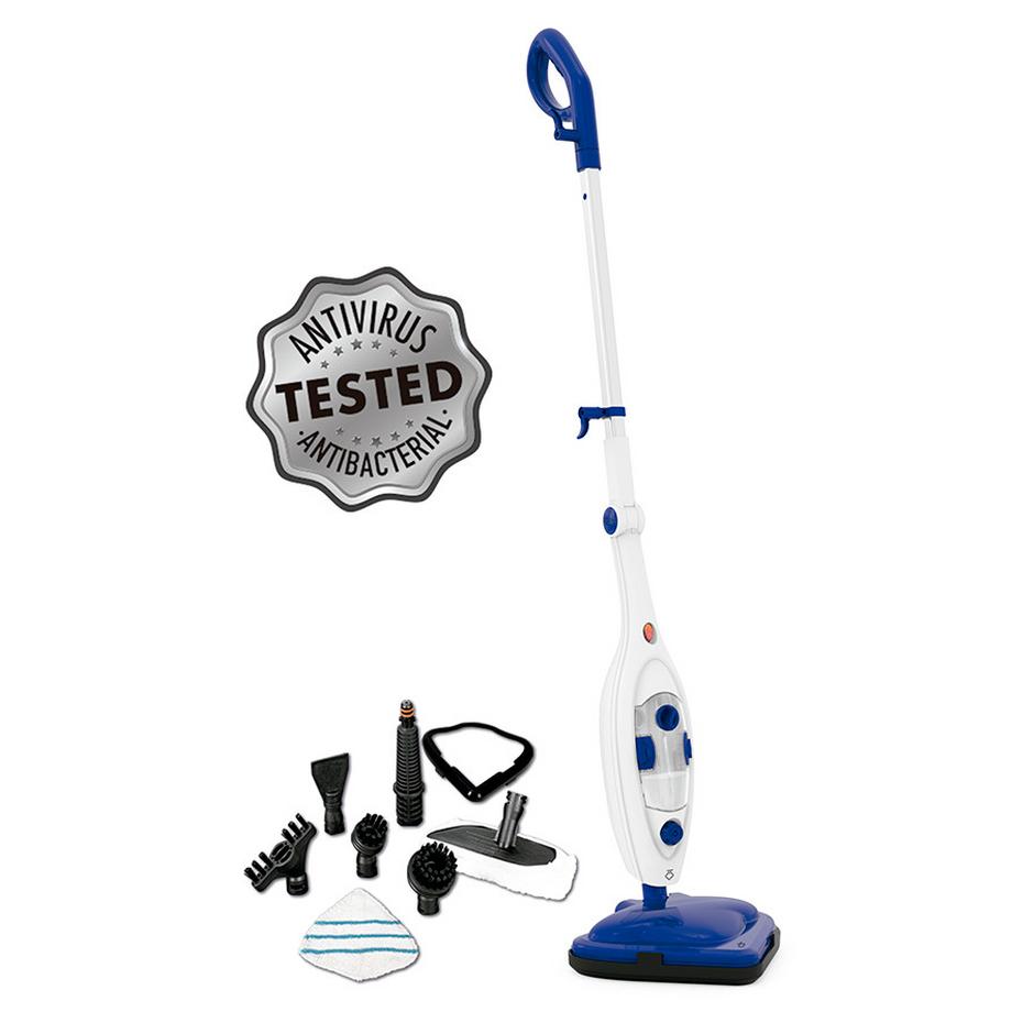 STARLYF STEAM MOP BLUE WITH ARTICULATED ARM-Nettoyeur à vapeur articulé  