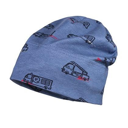 Image of Kinder Übergangsmütze Feuerwehr Uv 50+ Jungen Blau 49