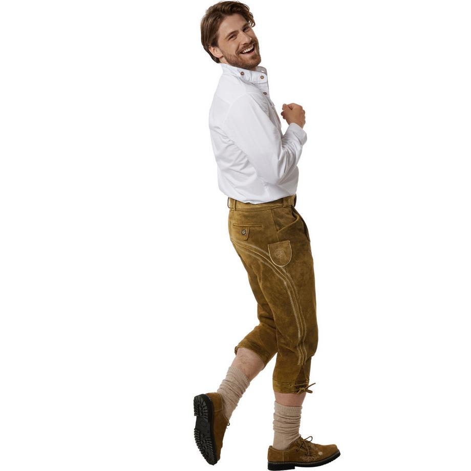 Tectake  Pantalon long en cuir JAKOB 