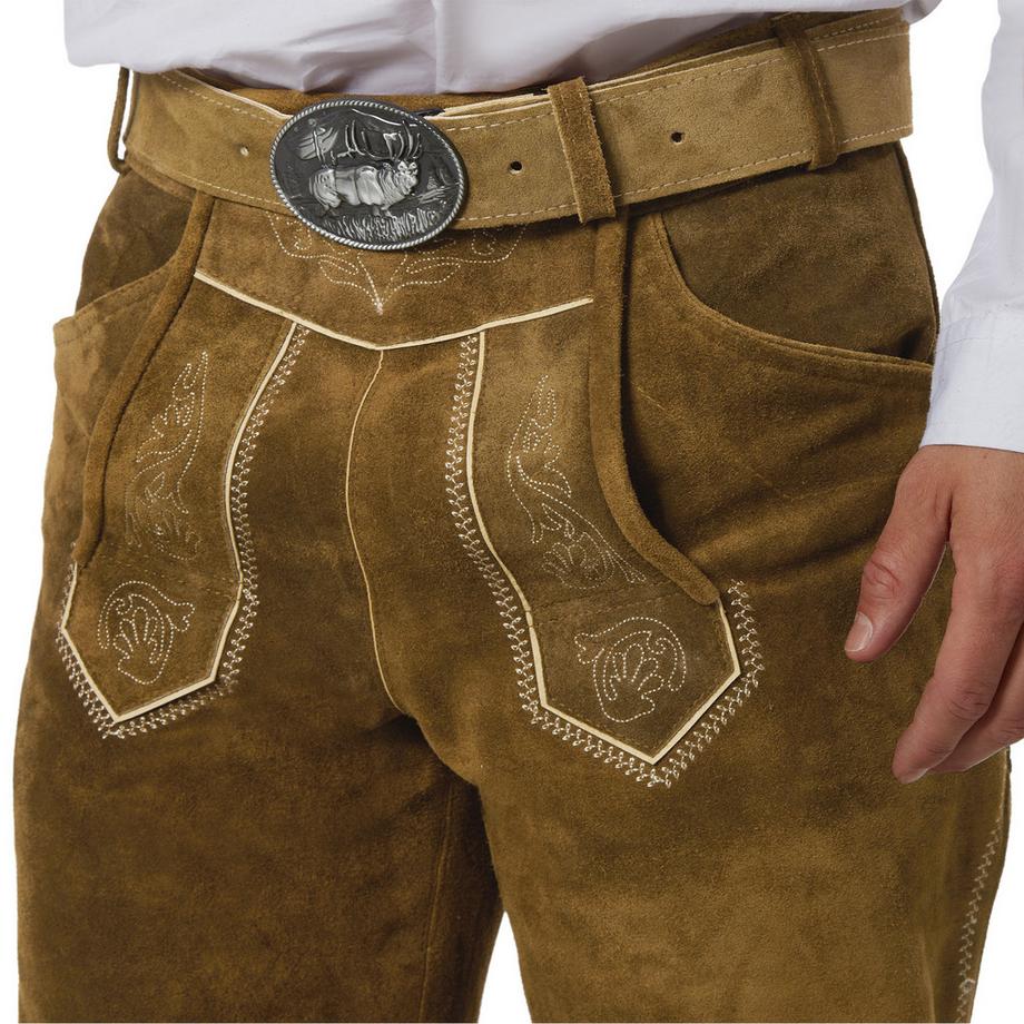 Tectake  Pantalon long en cuir JAKOB 