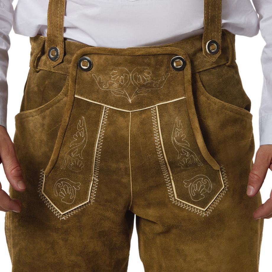 Tectake  Pantalon long en cuir JAKOB 