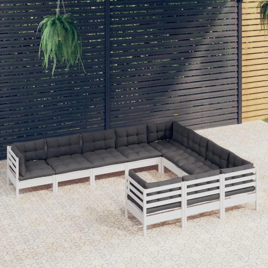 VidaXL Garten-lounge-set kiefernholz  
