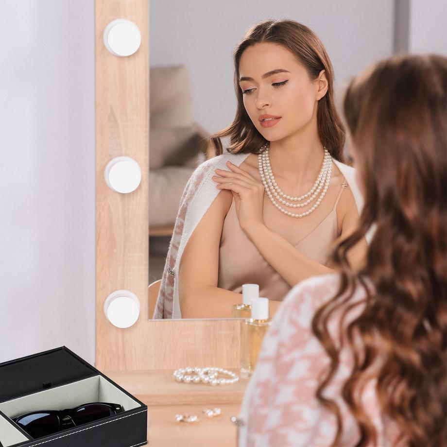 B2X  Compartiment à bijoux aspect cuir 