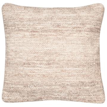 Coussin Wala Bouclé naturel 45x45