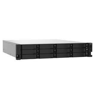 Qnap  TS-1232PXU-RP NAS Rack (2U) Ethernet/LAN Schwarz AL324 