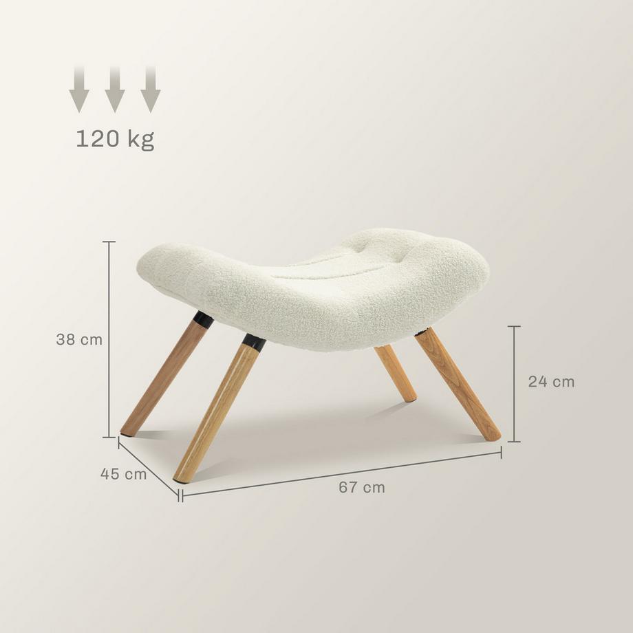 HOMCOM Tabouret  