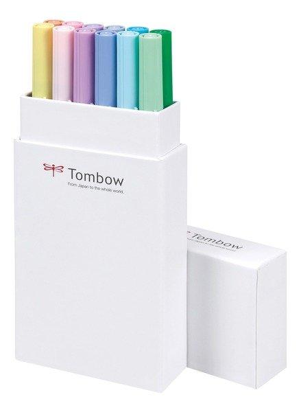 Tombow TOMBOW ABT Dual Brush Pen ABT-12P-2 12er Set Pastelltöne  