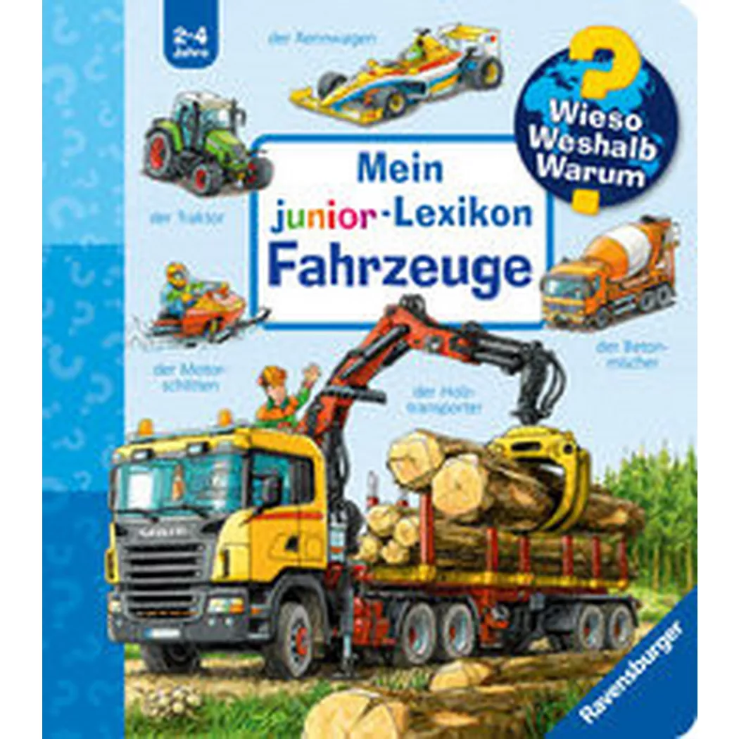Ravensburger - Wieso? Weshalb? Warum? Mein junior-Lexikon: Fahrzeuge, Nieländer, Peter; Peter (Illustrationen)