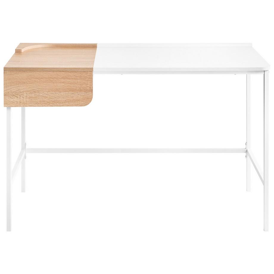 Beliani Table de bureau en Panneau de particules de bois Minimaliste OCATE  