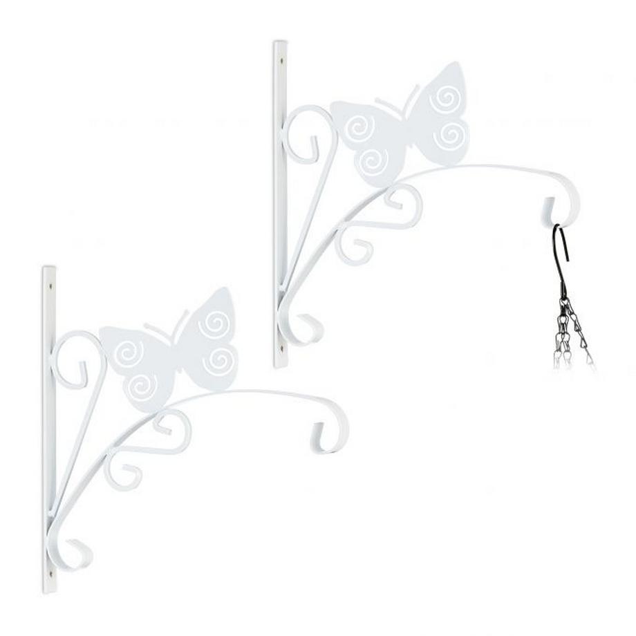 B2X 2x Support pour panier suspendu avec papillon  