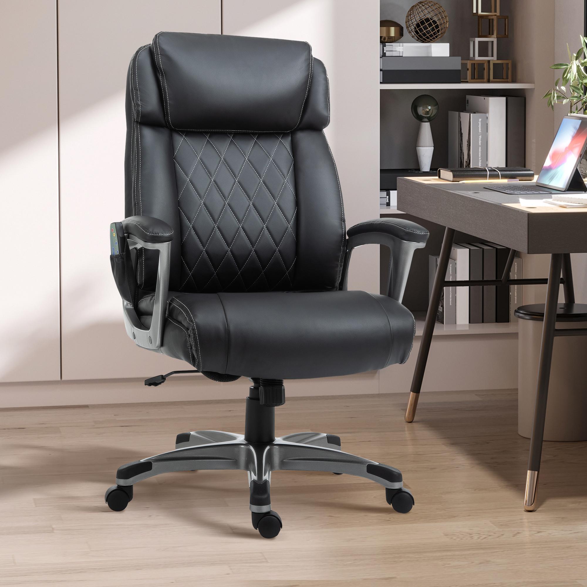 Vinsetto Chaise de bureau massante  