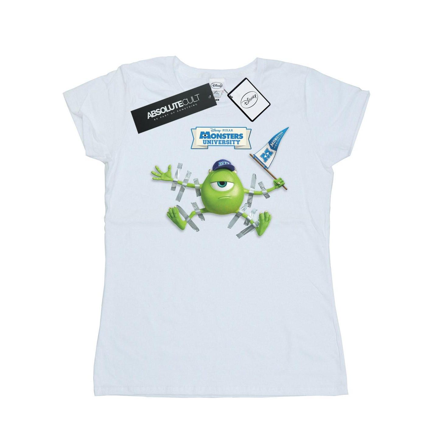 Image of Monsters University Taped Mike Tshirt Damen Weiss M