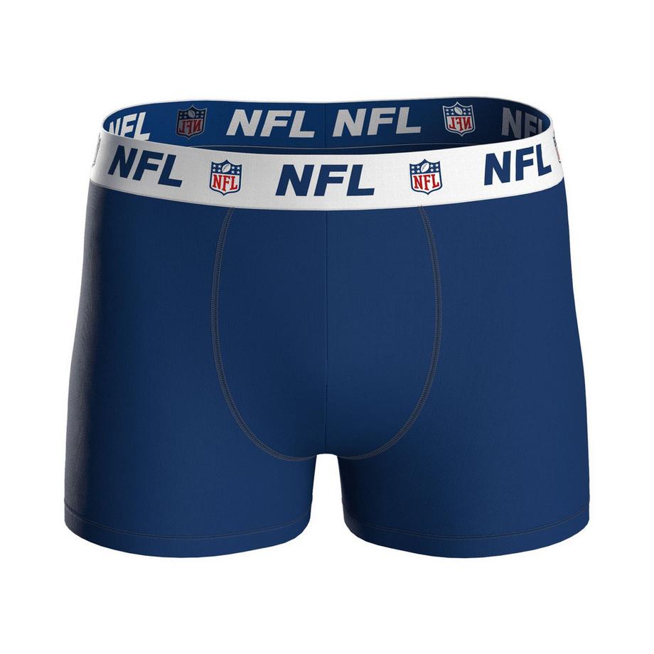 NFL Shield Pacco da 3 Boxer Stretch  