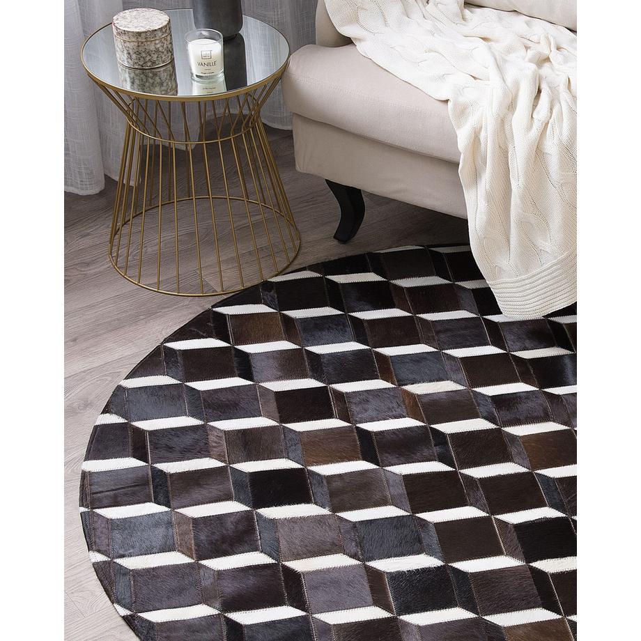 Beliani Tapis en Peau de vache  ALPKOY  