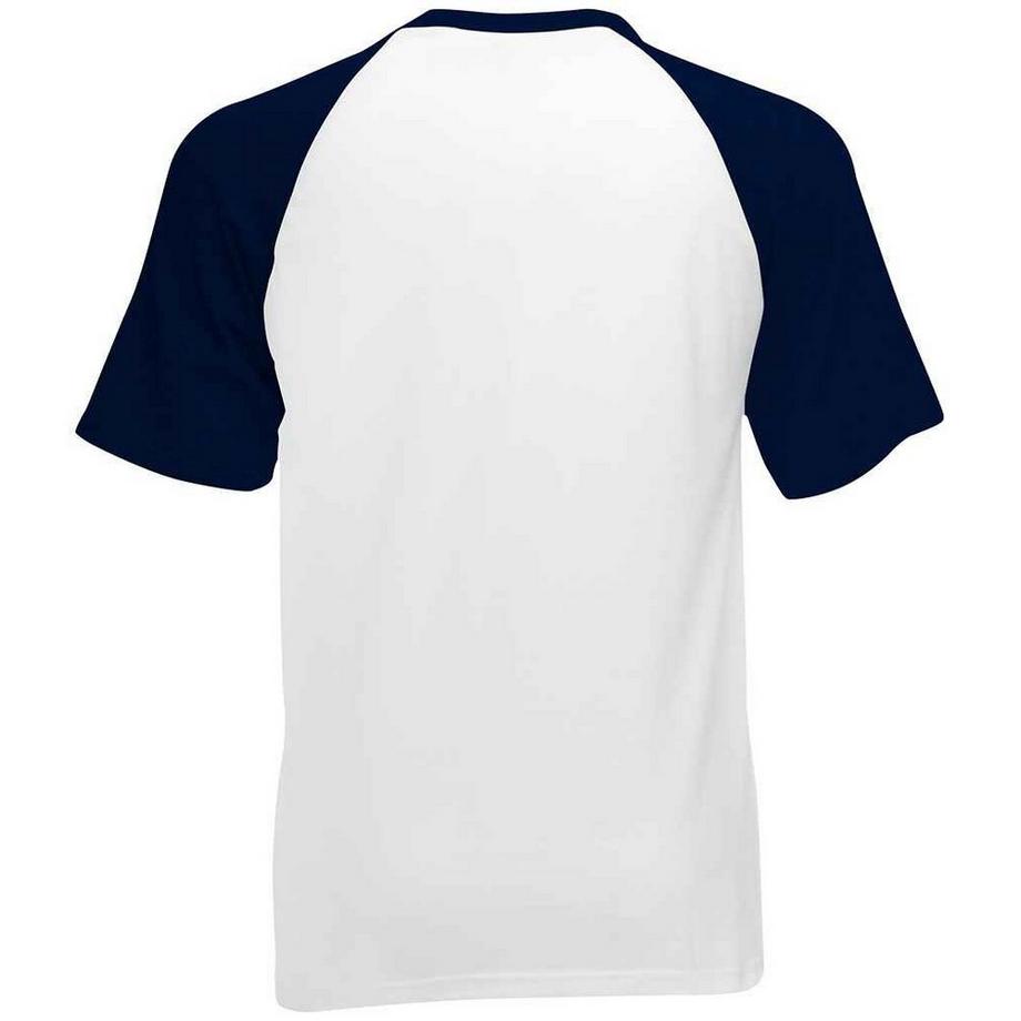 Fruit of the Loom T-shirt Baseball Maniche Corte Vestibilità Regolare  