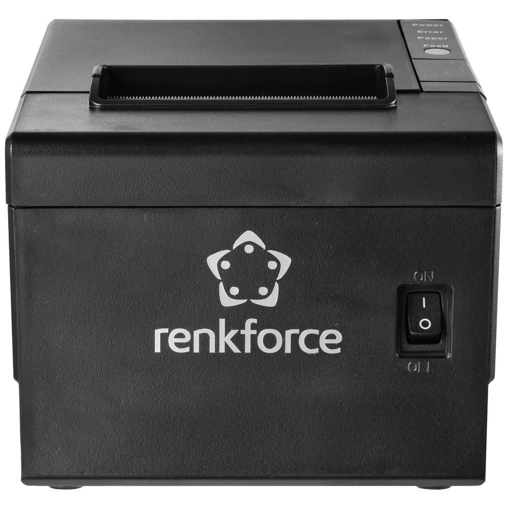 Renkforce  RF-TPP3-01 Thermotransfer-Drucker Thermodirekt 203 x 203 dpi Etikettenbreite (max.): 80 mm USB, RS-2 