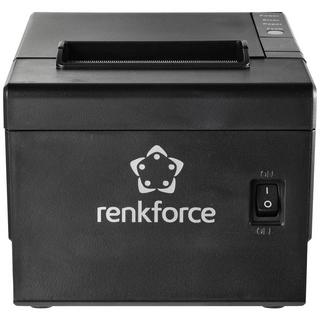 Renkforce  RF-TPP3-01 Thermotransfer-Drucker Thermodirekt 203 x 203 dpi Etikettenbreite (max.): 80 mm USB, RS-2 