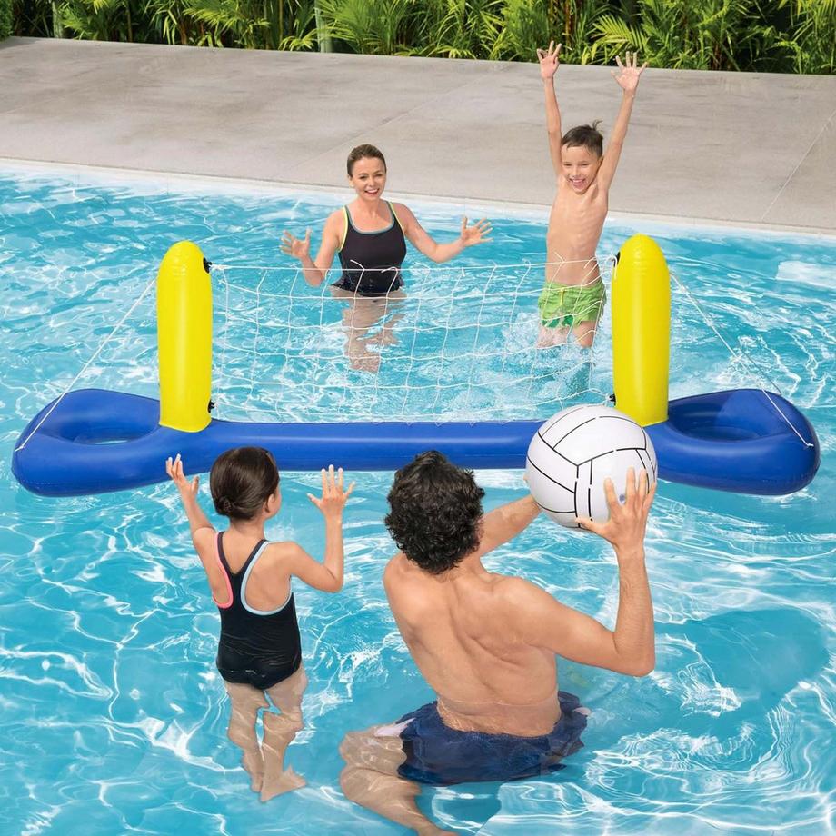 B2X  Set pallavolo piscina galleggiante 252 x 64 cm Bestway 52133 