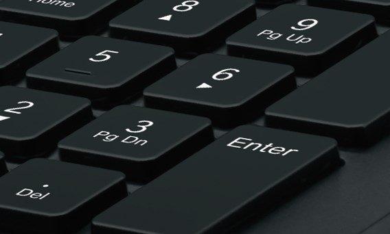 E+P Elektrik  Corded Keyboard K280e - Deutschland 