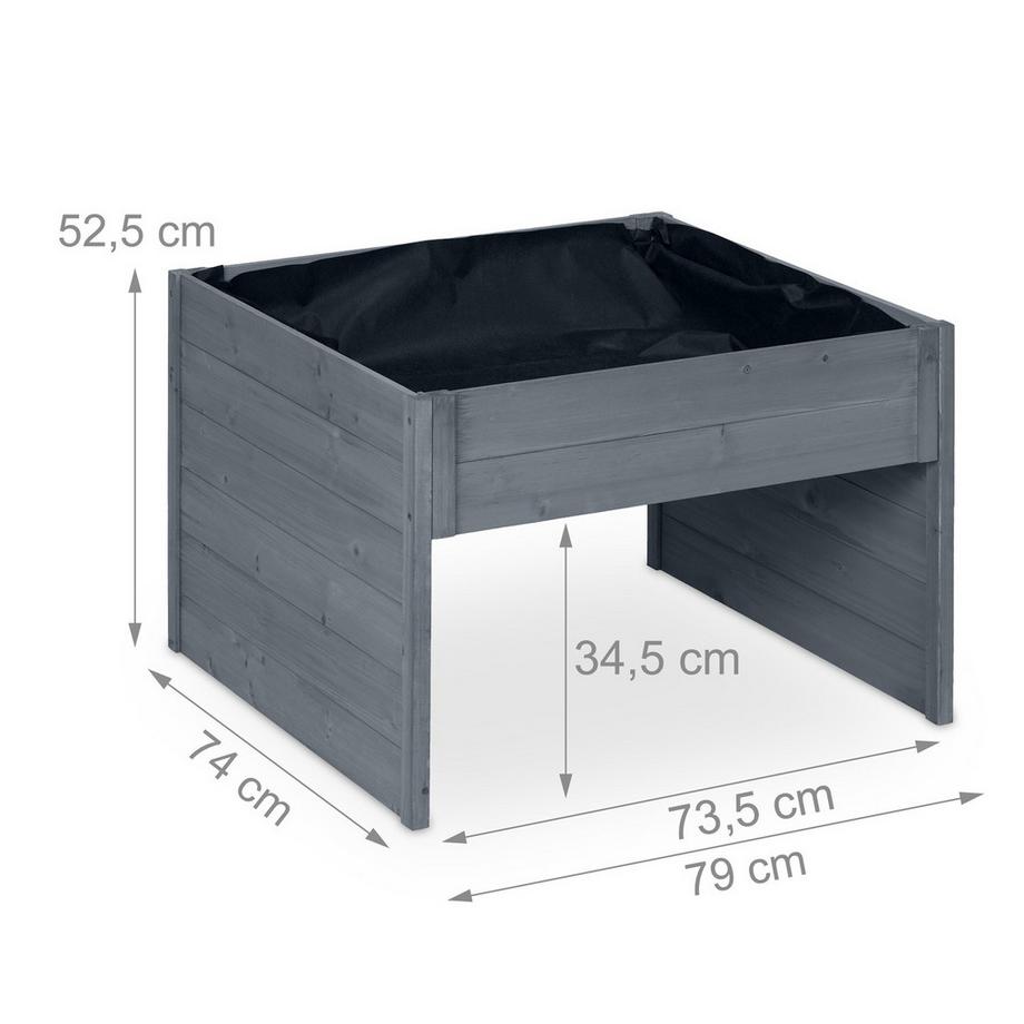 Northix Garage per robot tosaerba con fioriera  