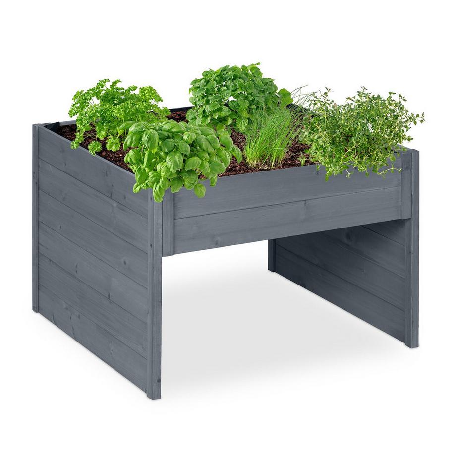 Garage per robot tosaerba con fioriera