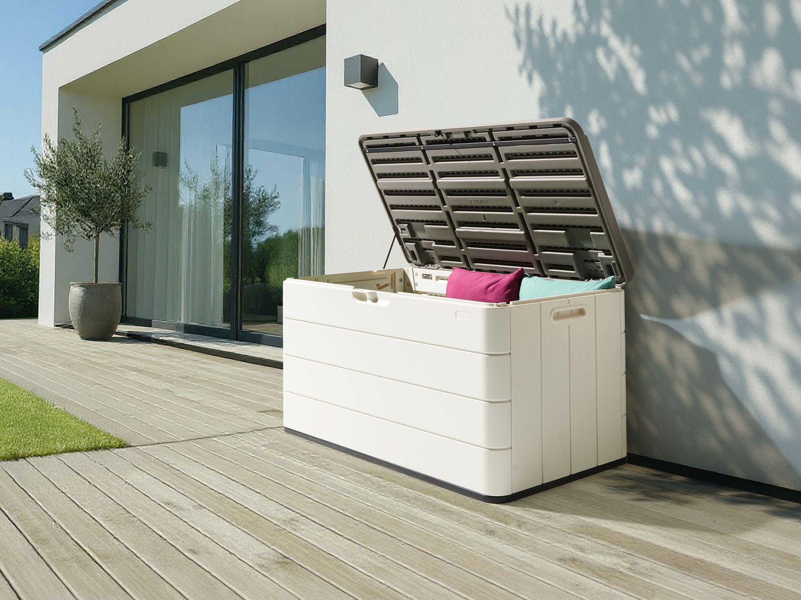 Beliani Aufbewahrungsbox aus Kunststoff MILIES  