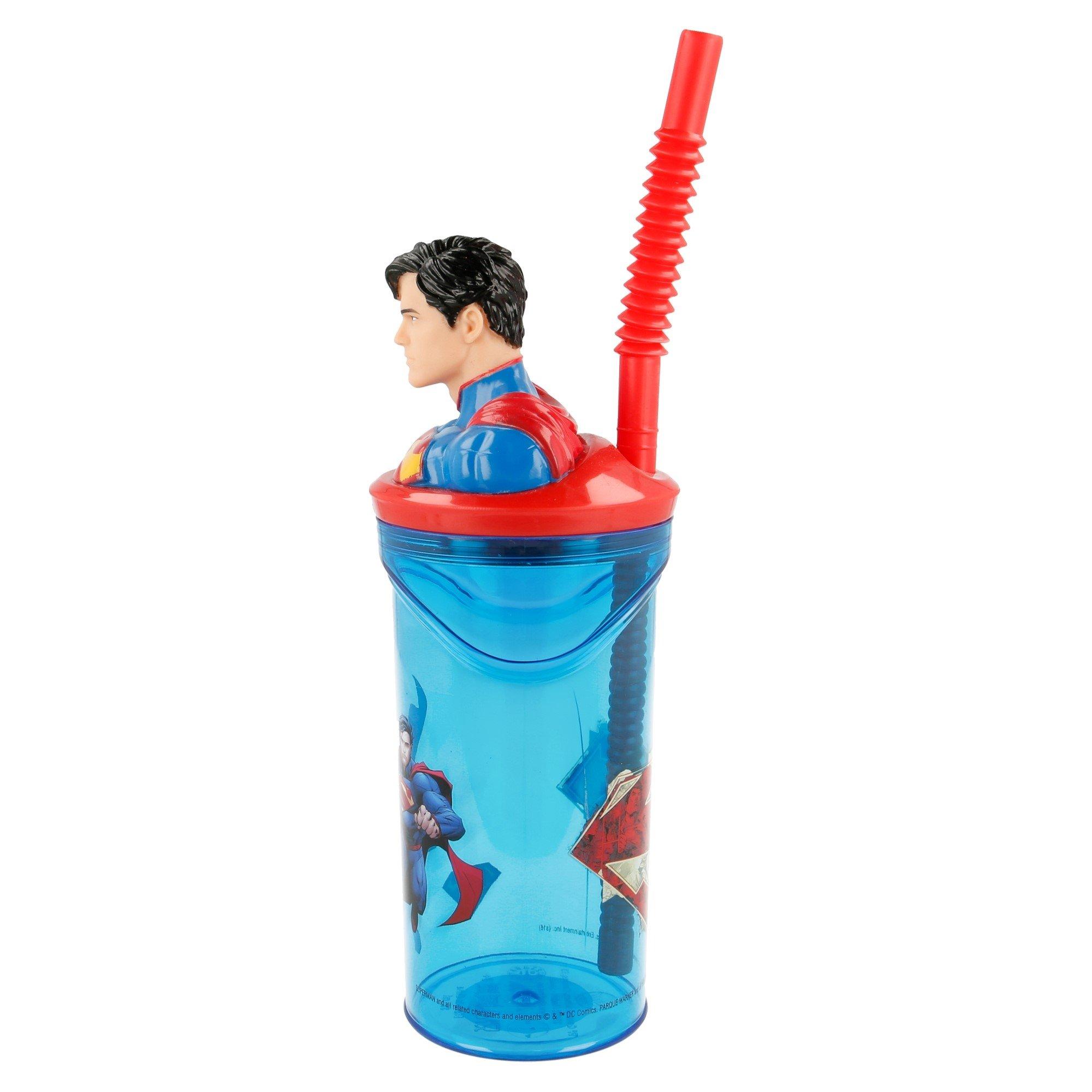 Stor Superman 3D Figur (360 ml) - Trinkbecher  