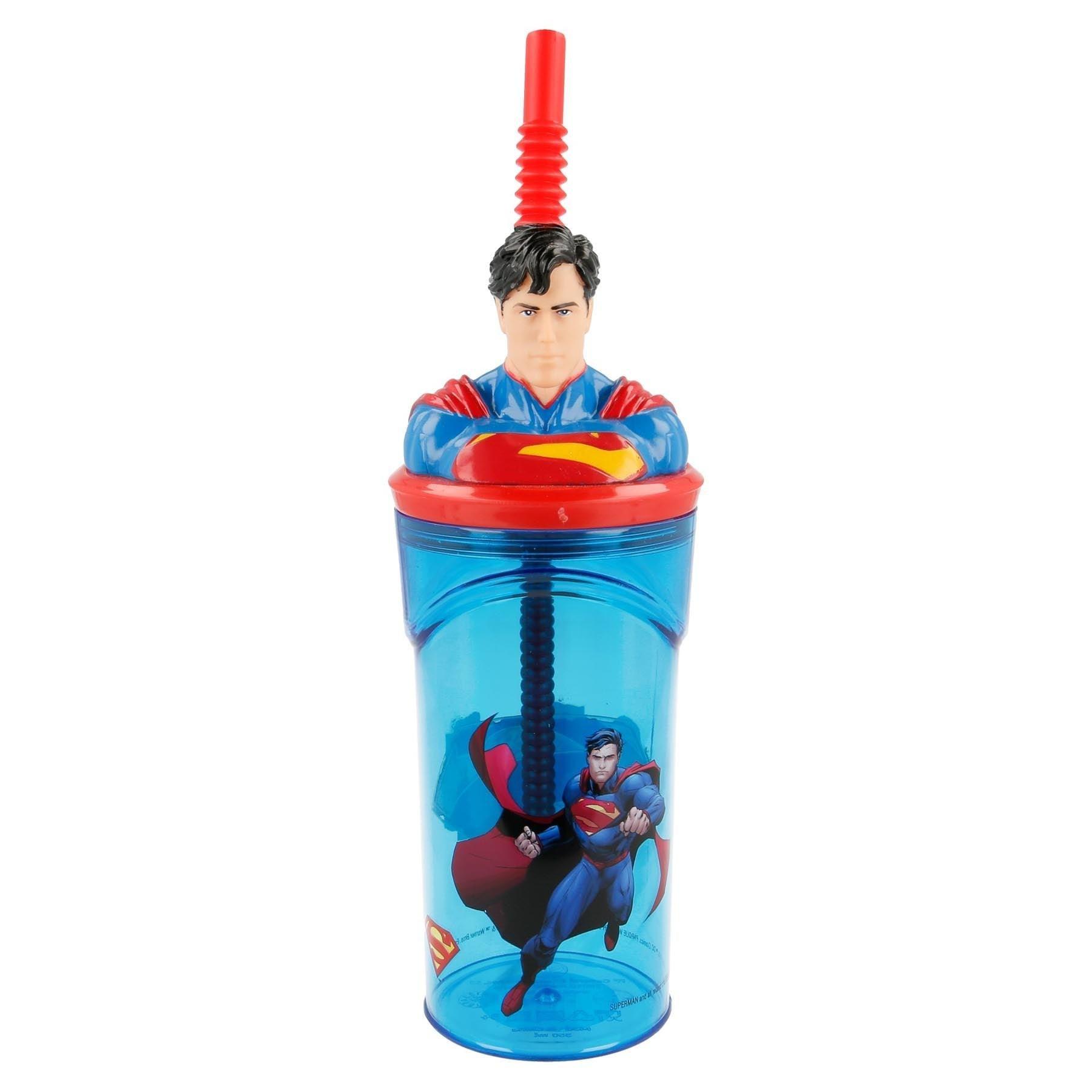 Stor Superman 3D Figur (360 ml) - Trinkbecher  