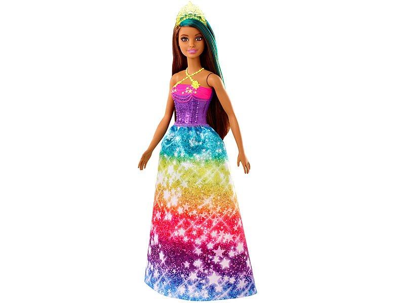 Image of Pop Dreamtopia Prinses Bruin Met Blauw Haar