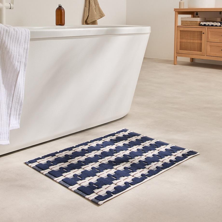 La Redoute Intérieurs Tapis de bain éponge jacquard  