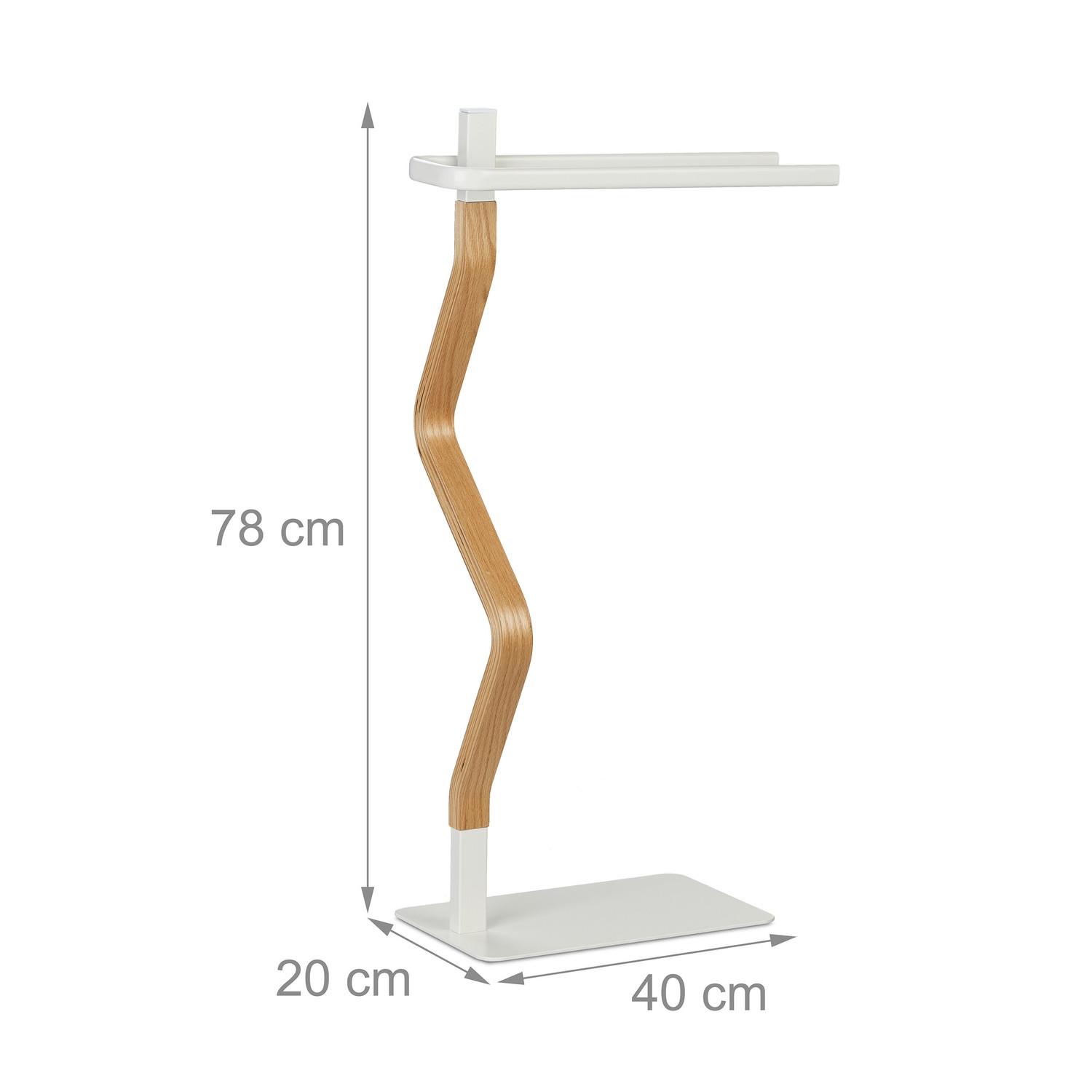 B2X Porte-serviettes avec 2 rails  