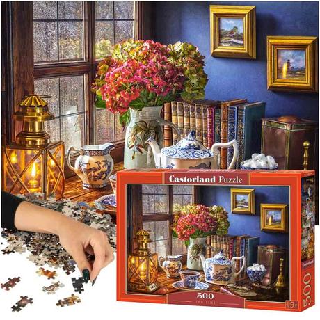 CASTORLAND  Puzzle Tea Time (500Teile) 