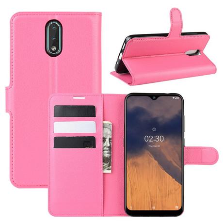 Cover-Discount  Nokia 2.3 - Leder Etui Hülle 