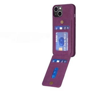 Cover-Discount  iPhone 15 - Custodia Kickstand con slot per carte 