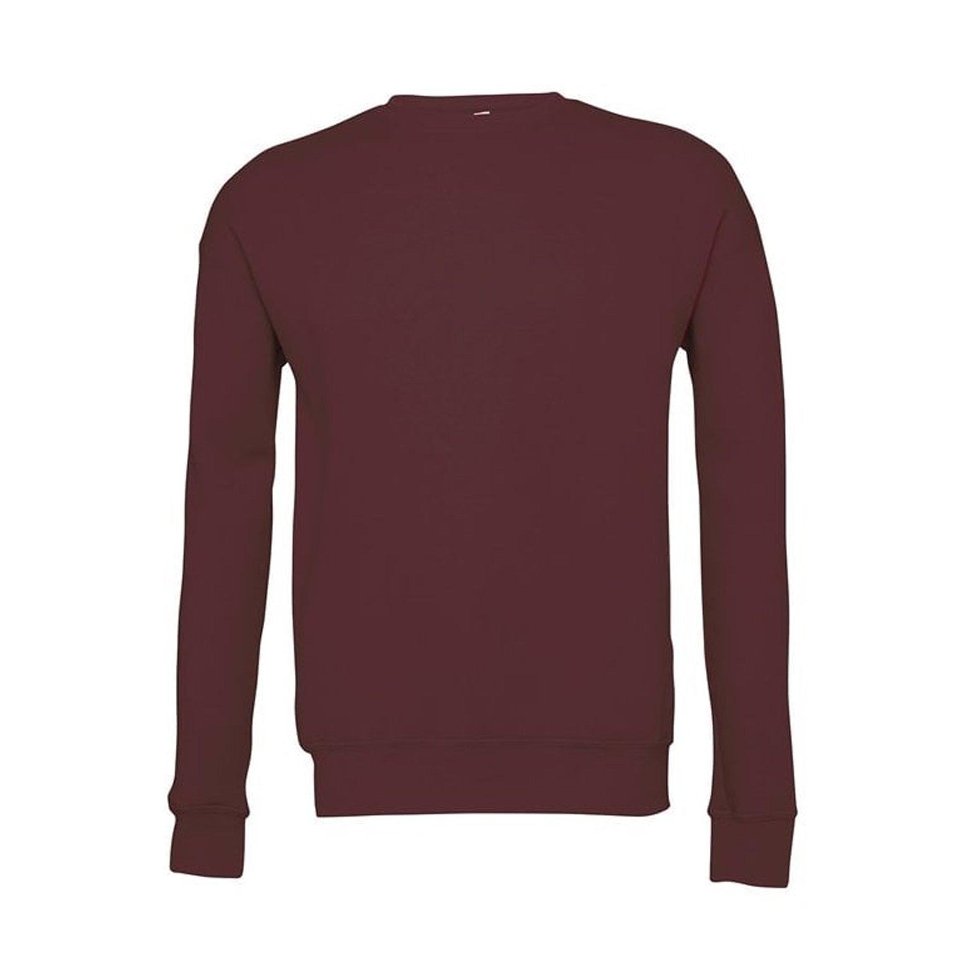 Image of Classic Sweatshirt, Überschnittene Schulter Herren Bordeaux M