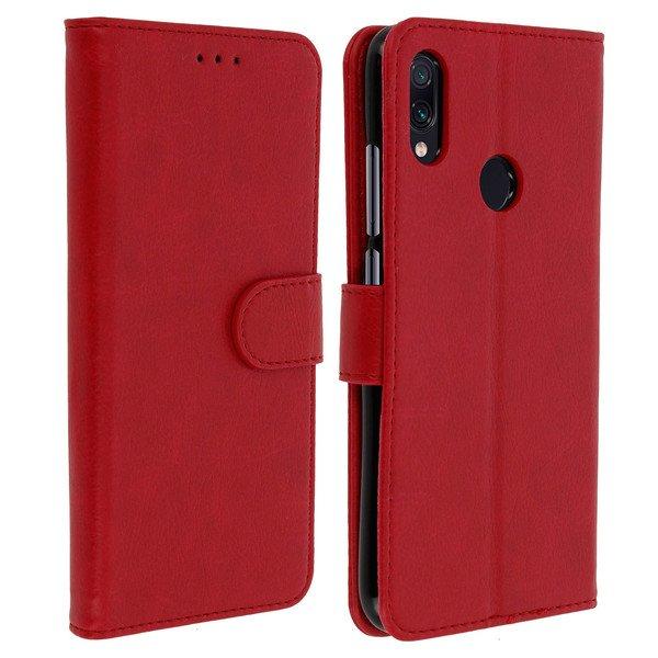 Avizar  Custodia Flip Redmi Note 7 Rosso 