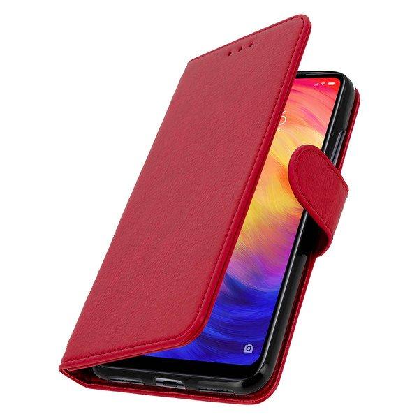 Avizar  Custodia Flip Redmi Note 7 Rosso 