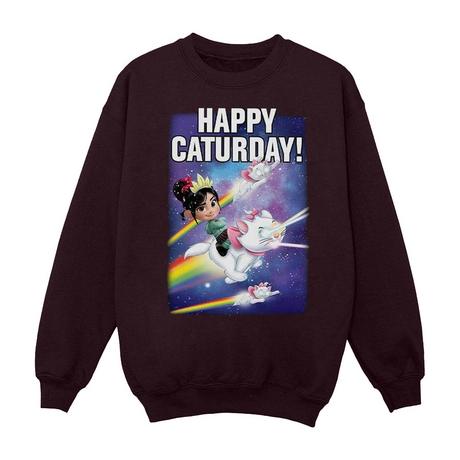 Disney  Wreck It Ralph Happy Caturday Sweatshirt 