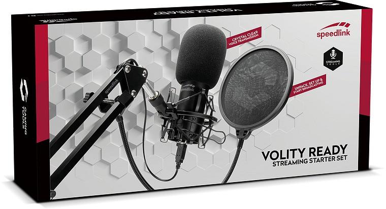 SPEEDLINK  SPEEDLINK VOLITY READY SL-800010-BK Streaming Starter Set 
