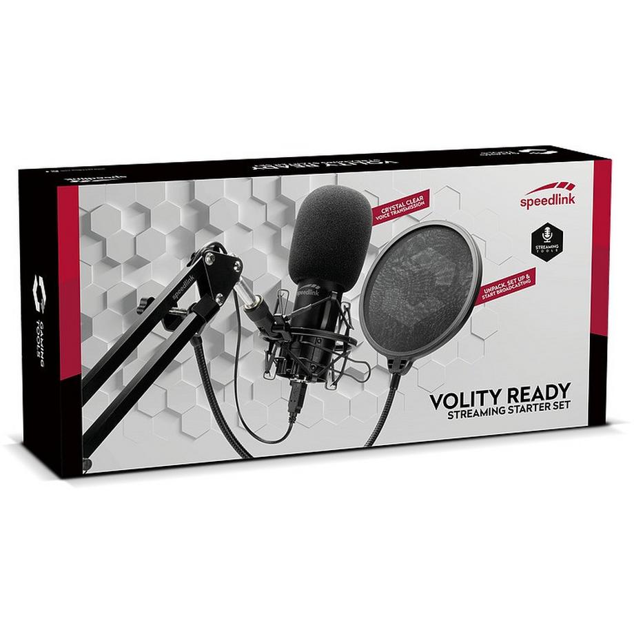 SPEEDLINK  SPEEDLINK VOLITY READY SL-800010-BK Streaming Starter Set 