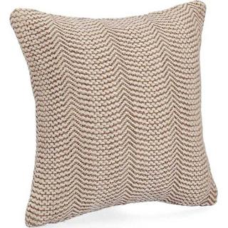 mutoni Housse de coussin d'extérieur Dadra marron 45x45  