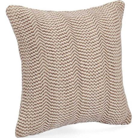 mutoni Housse de coussin d'extérieur Dadra marron 45x45  