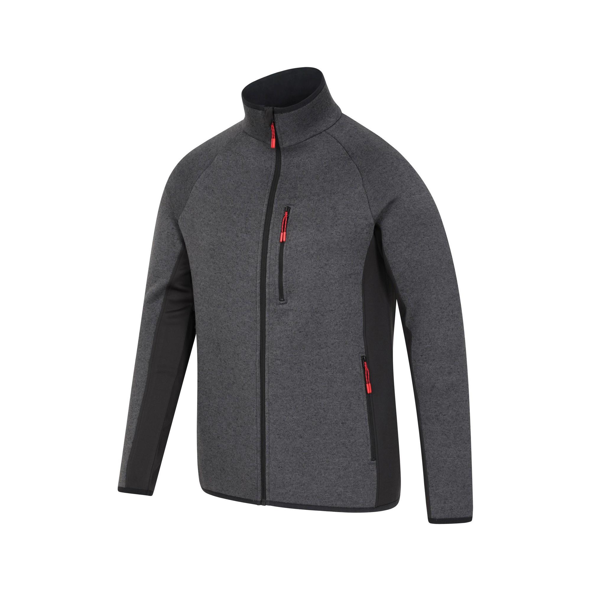 Mountain Warehouse Treston Fleecejacke durchgehender Reissverschluss  