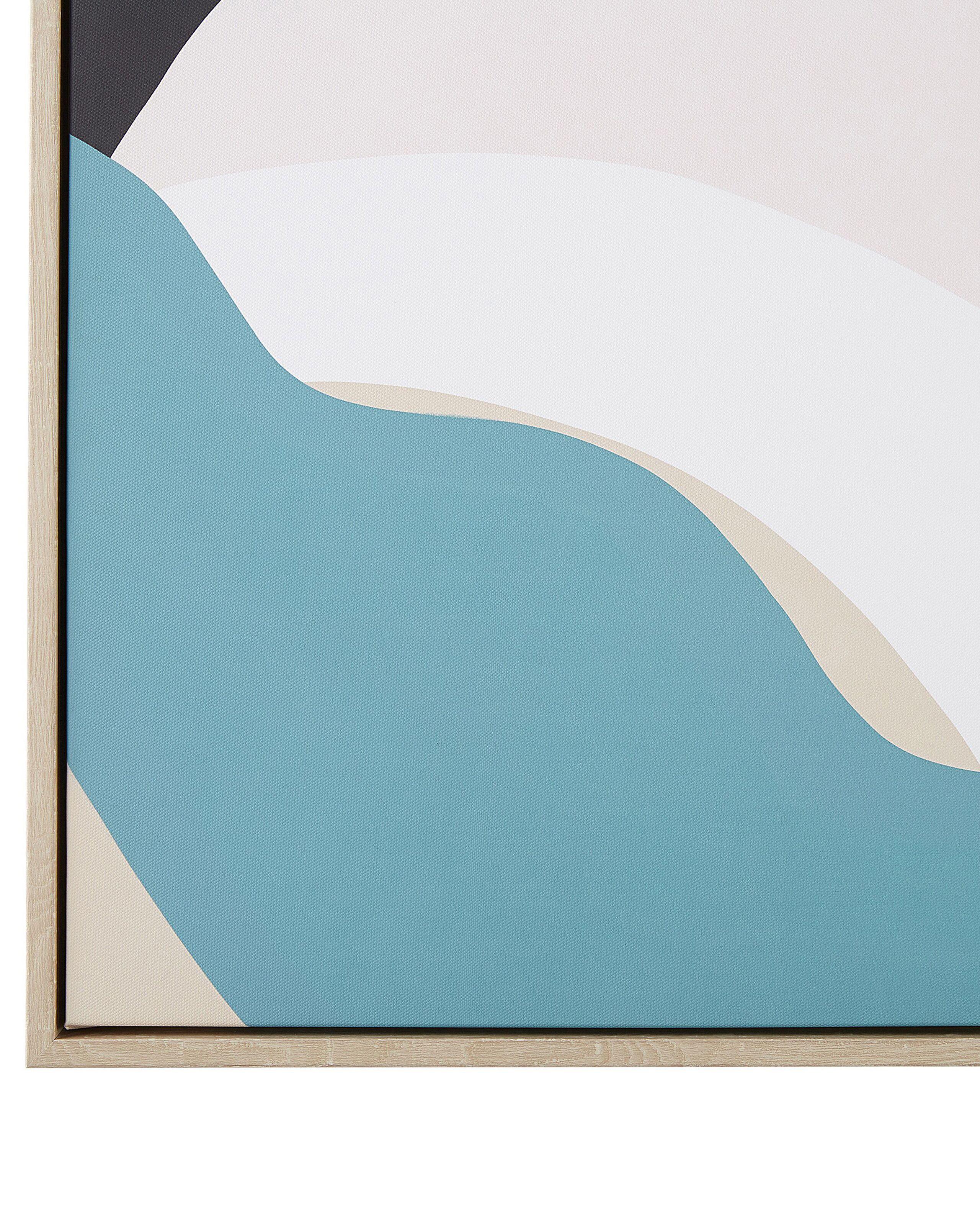 Beliani Imprimé sur toile en Tissu Moderne FORNEA  