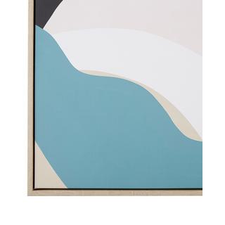 Beliani Imprimé sur toile en Tissu Moderne FORNEA  