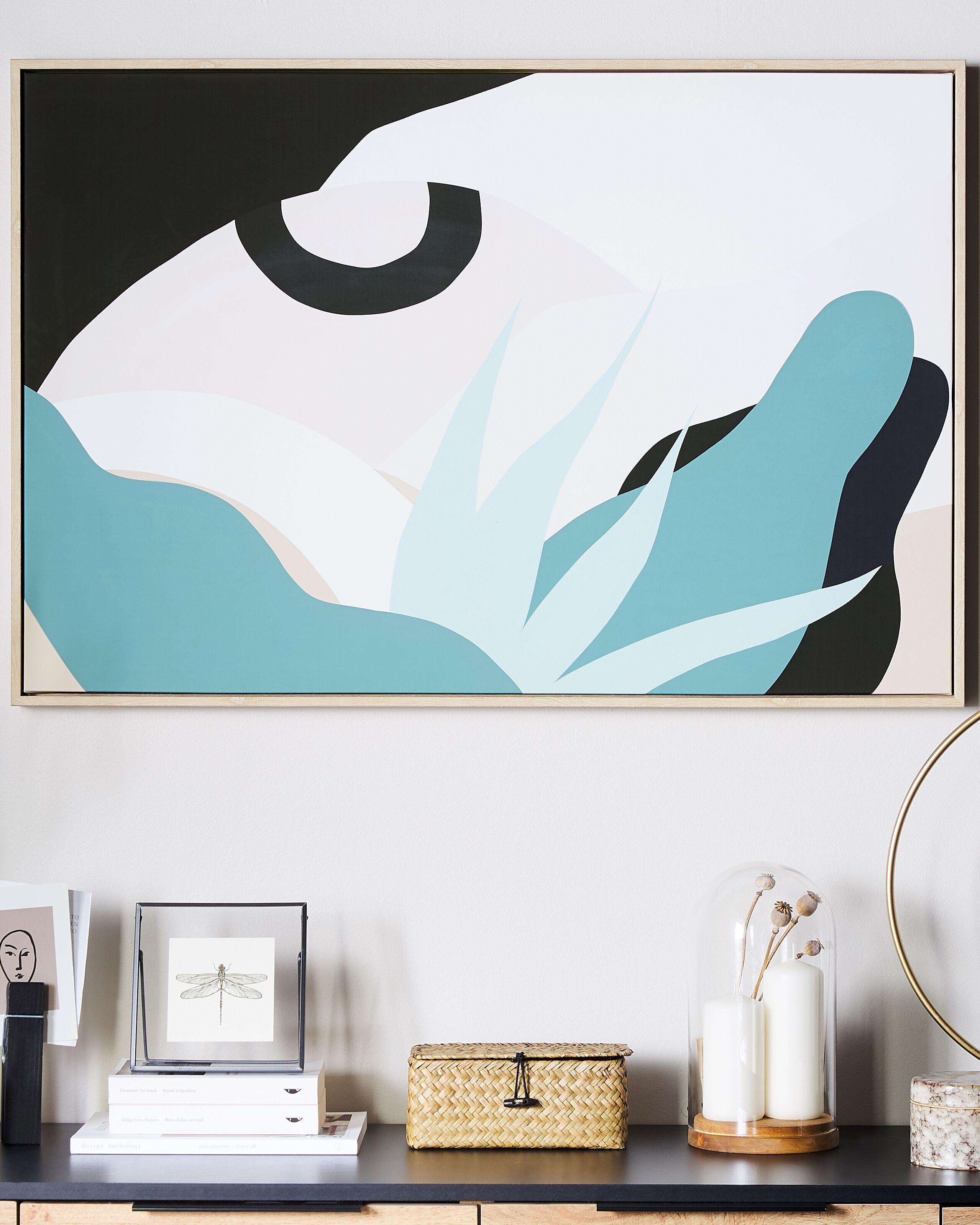 Beliani Imprimé sur toile en Tissu Moderne FORNEA  