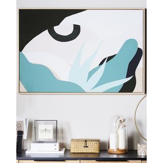 Beliani Imprimé sur toile en Tissu Moderne FORNEA  