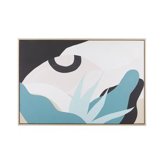 Beliani Imprimé sur toile en Tissu Moderne FORNEA  